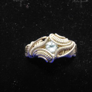 Aquamarine Ring – Size 8