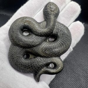 Black Sheen Obsidian Snake